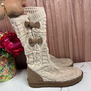 UGG Kalla knit boots